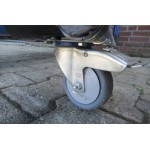 Platenkar / platenwagen 160cm lang. Gebruikt.